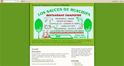 Desktop Screenshot of lossaucesdehuachipa.blogspot.com