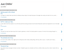 Tablet Screenshot of justchillinslow.blogspot.com