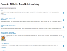 Tablet Screenshot of 10nutritionblog2.blogspot.com