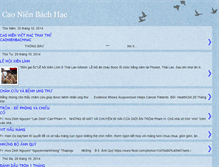 Tablet Screenshot of caonienbachhac2011.blogspot.com