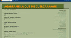 Desktop Screenshot of agarramelaquemecuelga.blogspot.com