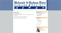 Desktop Screenshot of mohawkhumane.blogspot.com