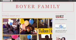 Desktop Screenshot of boyerfamily4.blogspot.com