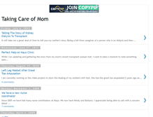 Tablet Screenshot of mymotherscare.blogspot.com