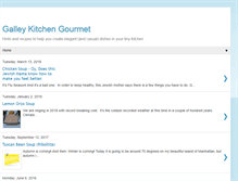 Tablet Screenshot of galleykitchengourmet.blogspot.com