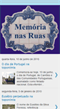 Mobile Screenshot of memorianasruas.blogspot.com