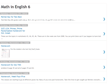 Tablet Screenshot of mathinenglish6.blogspot.com