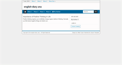 Desktop Screenshot of englishdiary-ana.blogspot.com