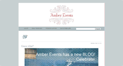 Desktop Screenshot of amberevents.blogspot.com