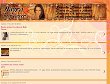 Tablet Screenshot of danzadelvientre-danzaarabe.blogspot.com