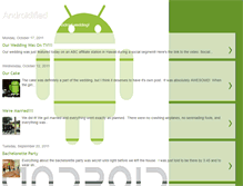 Tablet Screenshot of androidified100111.blogspot.com