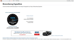 Desktop Screenshot of boussinesq-equation.blogspot.com