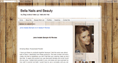 Desktop Screenshot of bellanailsandbeauty.blogspot.com