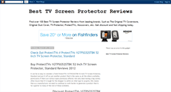 Desktop Screenshot of best-tv-screen-protector-reviews.blogspot.com