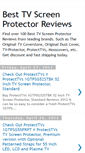 Mobile Screenshot of best-tv-screen-protector-reviews.blogspot.com