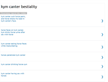 Tablet Screenshot of kymcanterbestiality.blogspot.com