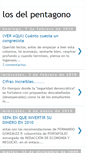 Mobile Screenshot of losdelpentagono.blogspot.com