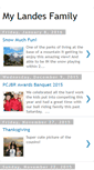 Mobile Screenshot of mylandesfamily.blogspot.com