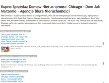 Tablet Screenshot of kupno-sprzedaz-domow-chicago.blogspot.com