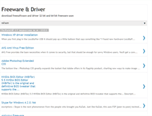 Tablet Screenshot of driver32-64.blogspot.com