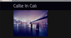 Desktop Screenshot of calliegoestocali.blogspot.com