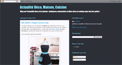 Desktop Screenshot of actu-deco.blogspot.com