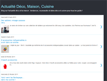 Tablet Screenshot of actu-deco.blogspot.com