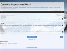 Tablet Screenshot of comerciointernacionalumss2011.blogspot.com