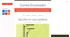 Desktop Screenshot of correaencanador.blogspot.com