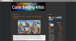 Desktop Screenshot of carterbuildingartists.blogspot.com