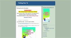 Desktop Screenshot of fishinghowto.blogspot.com