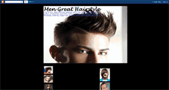 Desktop Screenshot of men-great-hairstyle.blogspot.com