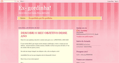 Desktop Screenshot of ex-gordinha.blogspot.com