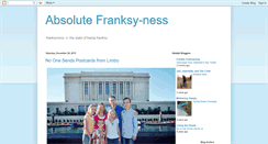 Desktop Screenshot of franksyness.blogspot.com