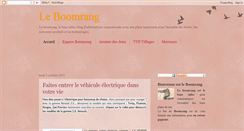 Desktop Screenshot of boomerang-mistral.blogspot.com