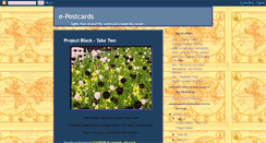Desktop Screenshot of e-postcards.blogspot.com