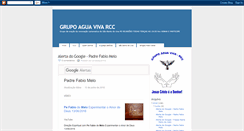 Desktop Screenshot of grupoaguavivasbu.blogspot.com