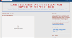Desktop Screenshot of familylearningevents.blogspot.com