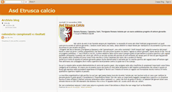 Desktop Screenshot of etruscacalcio.blogspot.com