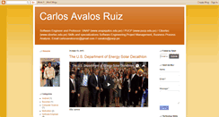 Desktop Screenshot of carlosavalosruiz.blogspot.com