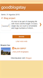 Mobile Screenshot of goodblogstay.blogspot.com