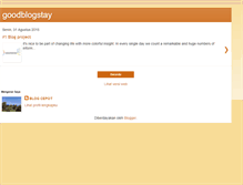 Tablet Screenshot of goodblogstay.blogspot.com