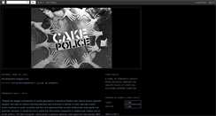 Desktop Screenshot of cakepolice.blogspot.com