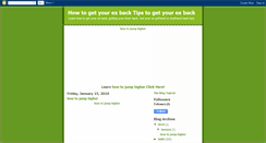 Desktop Screenshot of how-to-get-your-ex-back-free.blogspot.com