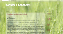 Desktop Screenshot of caminsidreceres.blogspot.com