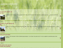 Tablet Screenshot of caminsidreceres.blogspot.com