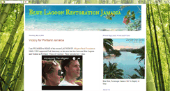 Desktop Screenshot of bluelagoonjamaica.blogspot.com
