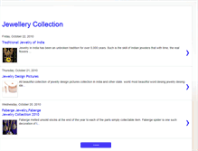 Tablet Screenshot of jewellerycollection.blogspot.com