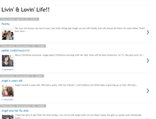 Tablet Screenshot of lovinlife7777.blogspot.com