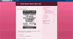 Desktop Screenshot of carpediem-igor.blogspot.com
